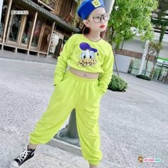Set jogger in vịt dễ thương cho bé gái BGB121671