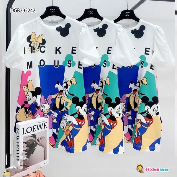 [XẢ KHO] Đầm 3D tay phồng dễ thương cho bé gái DGB292241