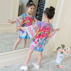 [XẢ KHO] Đầm 3D tay phối ren PONY dễ thương cho bé gái DGB292378