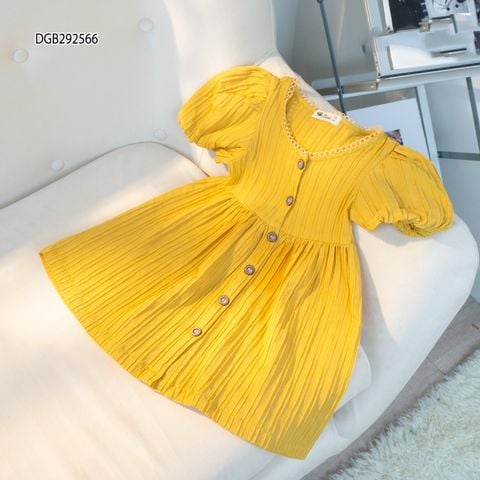 [XẢ KHO] Đầm baby doll tay phồng dễ thương cho bé gái DGB292566
