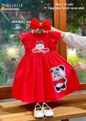 Đầm cánh tiên Baby Three (KÈM CÀI)  dễ thương cho bé gái BGB124114