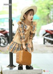 Đầm dài tay dễ thương cho bé gái DGB292448