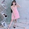 Đầm cổ sơ mi chạy bèo dễ thương cho bé gái DGB292510