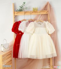 [XẢ KHO] Đầm voan công chúa tay phồng dễ thương cho bé gái DGB292449