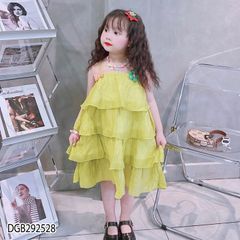[XẢ KHO] Váy Đầm tầng 2 dây dễ thương cho bé gái DGB292526