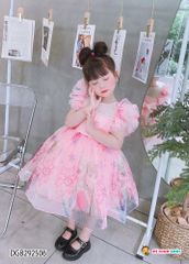 Đầm công chúa Elsa dễ thương cho bé gái dịp Noel Tết DGB292504