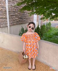 Đầm hoa dễ thương cho bé gái DGB292413