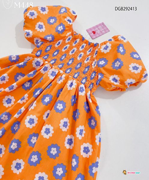 Đầm hoa dễ thương cho bé gái DGB292413