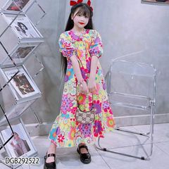 Đầm hoa đuôi cá dễ thương cho bé gái DGB292522