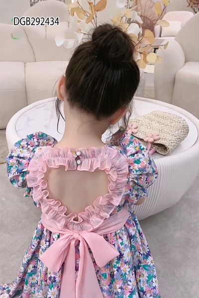 [XẢ KHO] Đầm hoa bèo tim dễ thương cho bé gái DGB292434