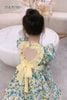 Đầm hoa bèo tim dễ thương cho bé gái DGB292434