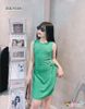 Đầm body khoét eo cột dây dễ thương cho bé gái DGB292486