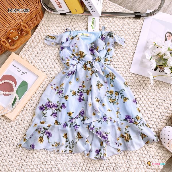 [XẢ KHO] Đầm Maxi hoa cho bé gái dạo phố, đi biển DGB292309