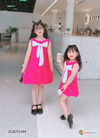 [XẢ KHO] Đầm nơ trước dễ thương cho bé gái DGB292444