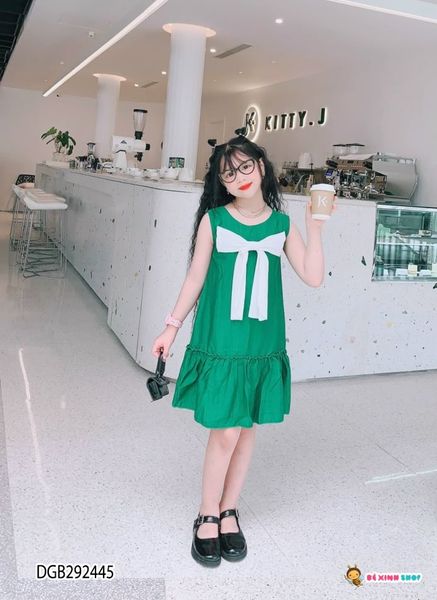 Đầm nơ trước dễ thương cho bé gái DGB292444