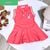 [XẢ KHO] Đầm trụ phối bo in thỏ dễ thương cho bé gái DGB292368
