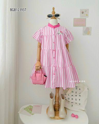 Đầm sơ mi BabyDoll dễ thương cho bé gái BGB123937