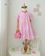 Đầm sơ mi BabyDoll dễ thương cho bé gái BGB123937