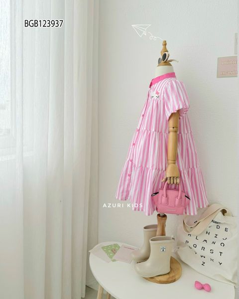 Đầm sơ mi BabyDoll dễ thương cho bé gái BGB123937