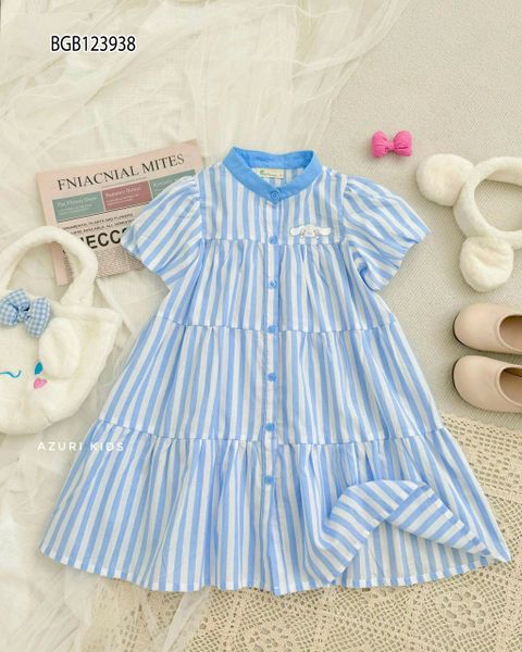 Đầm sơ mi BabyDoll dễ thương cho bé gái BGB123937
