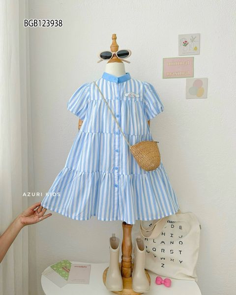 Đầm sơ mi BabyDoll dễ thương cho bé gái BGB123937