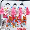 Đầm 3D tay phồng dễ thương cho bé gái (KING BB) DGB292275