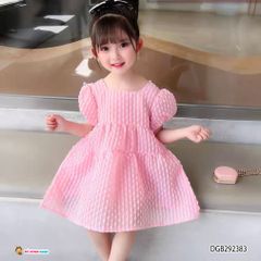 Đầm voan tay phồng dễ thương cho bé gái DGB292382