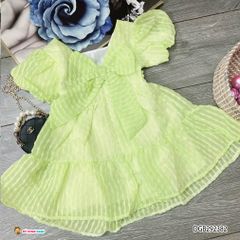 Đầm voan tay phồng dễ thương cho bé gái DGB292382
