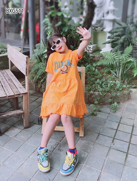Đầm Xoè DIER Dễ Thương Cho Bé Gái BXG511