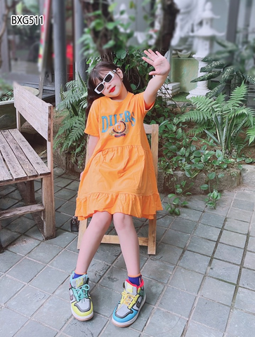 Đầm Xoè DIER Dễ Thương Cho Bé Gái BXG511