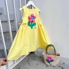 [XẢ KHO] Đầm xoè kết bông nổi dễ thương cho bé gái DGB292562