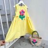 Đầm xoè kết bông nổi dễ thương cho bé gái DGB292562