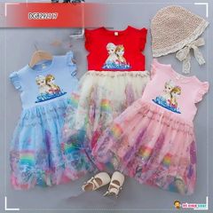 [XẢ KHO] Đầm công chúa elsa dễ thương cho bé gái DGB292115