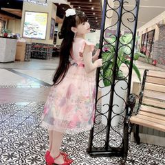 [XẢ KHO] Đầm công chúa elsa dễ thương cho bé gái DGB292115