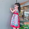 Đầm lụa 2 dây dễ thương cho bé gái  DGB292202