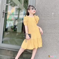 [XẢ KHO] Đầm đũi xốp tay bèo dễ thương cho bé gái DGB292144