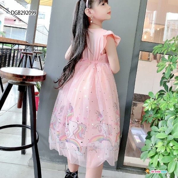 Đầm công chúa pony dễ thương cho bé gái DGB292099