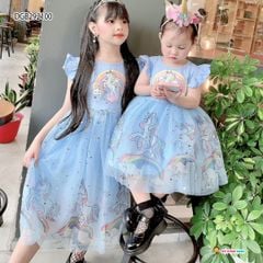 Đầm công chúa pony dễ thương cho bé gái DGB292099