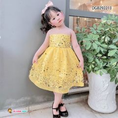 Đầm phối kim sa dễ thương cho bé gái DGB292212