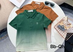 [XẢ KHO] Áo thun cổ trụ loang màu dễ thương cho bé trai ATB196862