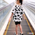 [XẢ KHO] Bộ quần áo bé gái Bò Sữa quần legging BXG024