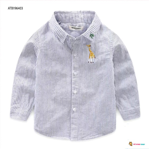 [XẢ KHO] Áo sơ mi hươu dễ thương cho bé trai ATB196523