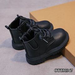 [XẢ KHO] Giày boot khóa kéo cổ cao dễ thương cho bé OTT91345