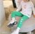 Quần legging trái tim dễ thương cho bé gái QGB17062