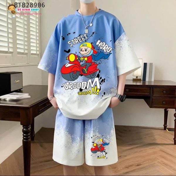 Set  thun loang Labubu dễ thương cho bé trai BTB28906