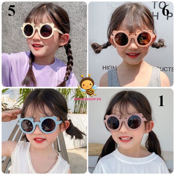 [XẢ KHO] KINH MÁT ĐI BIỂN gấu trẻ em cực dễ thương MKT30461