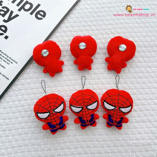 Set bé trai nhện Spider (KÈM GẤU BÔNG)dễ thương cho bé trai BTB28893