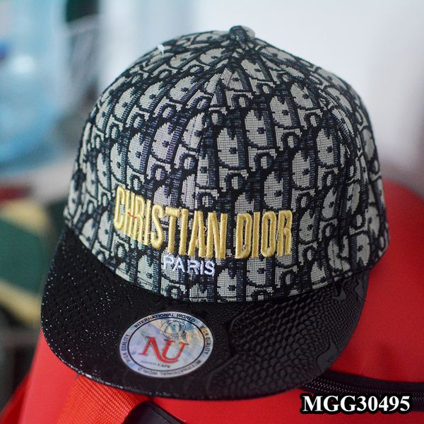 Nón hip hop họa tiết Christian Dior phong cách cho bé MGG30494