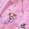 Set Pijama kate dài  tay  chấm  bi  dễ thương cho bé gái BGB123978 (PHOM RỘNG)