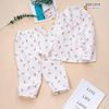 Set Pijama kate dài  tay  chấm  bi  dễ thương cho bé gái BGB123978 (PHOM RỘNG)